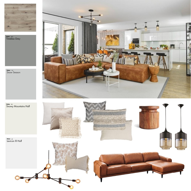 Open plan living Mood Board by CharlieBe on Style Sourcebook
