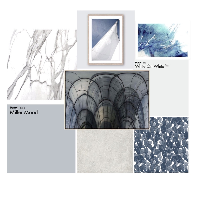 Indigo Mood Board by archNina on Style Sourcebook