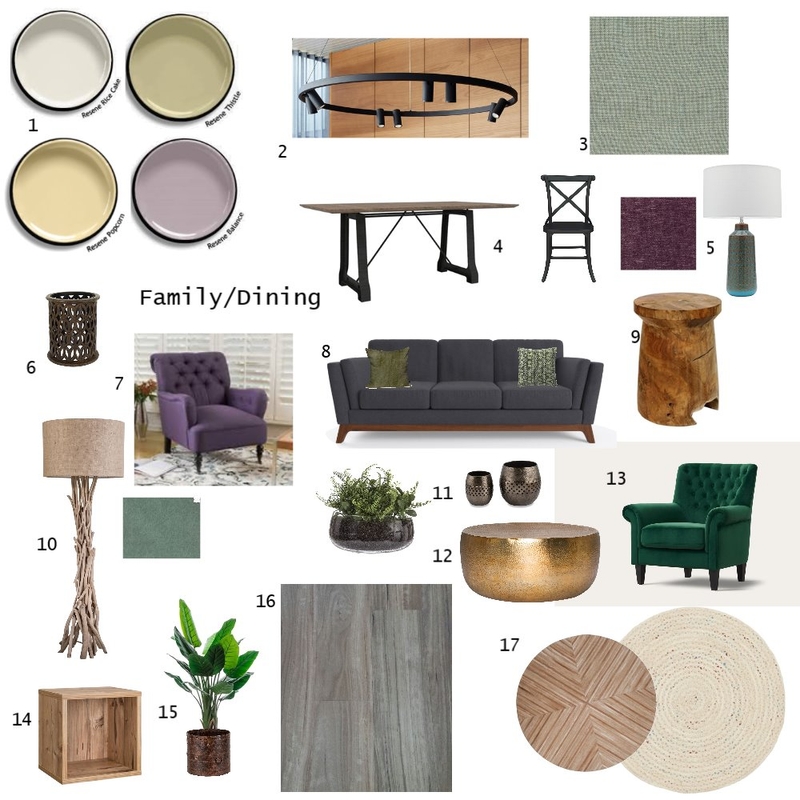 Family/Dining Mood Board by kirstylee on Style Sourcebook