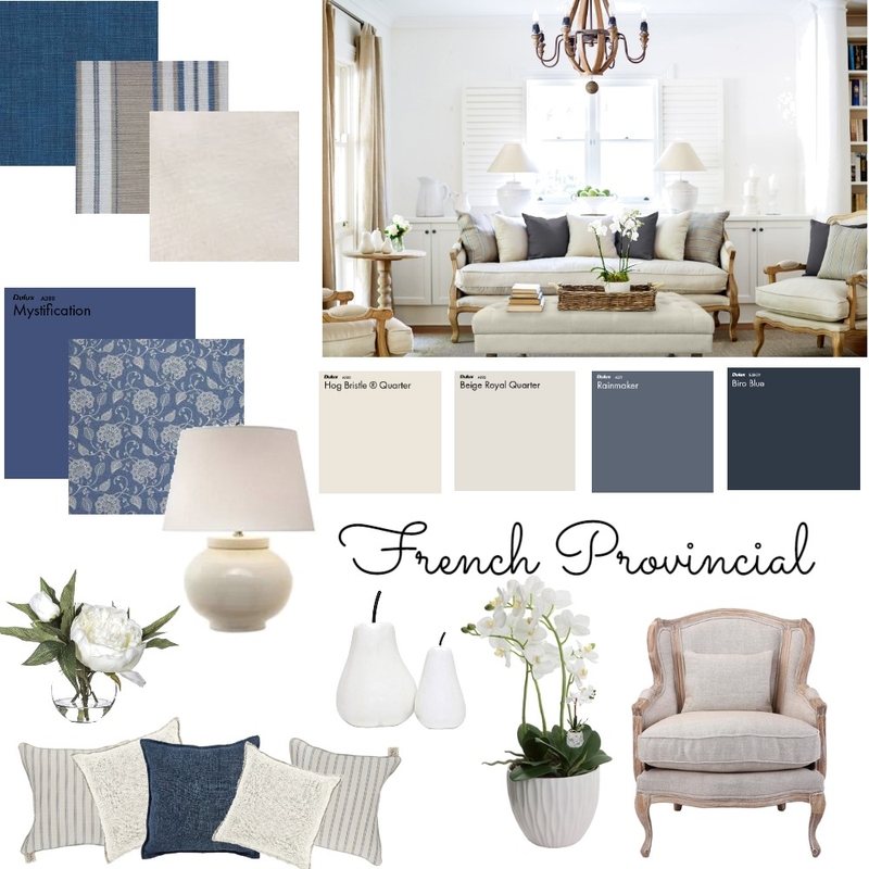 French Provincial Mood Board by CharlieBe on Style Sourcebook