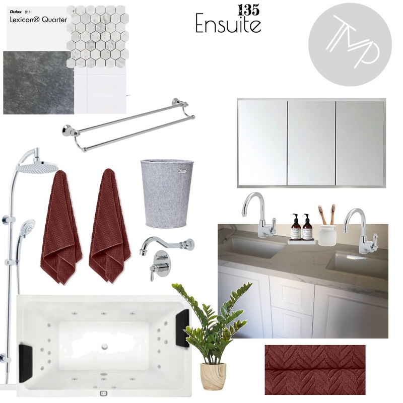 135 Ensuite Mood Board by Emily Mills on Style Sourcebook