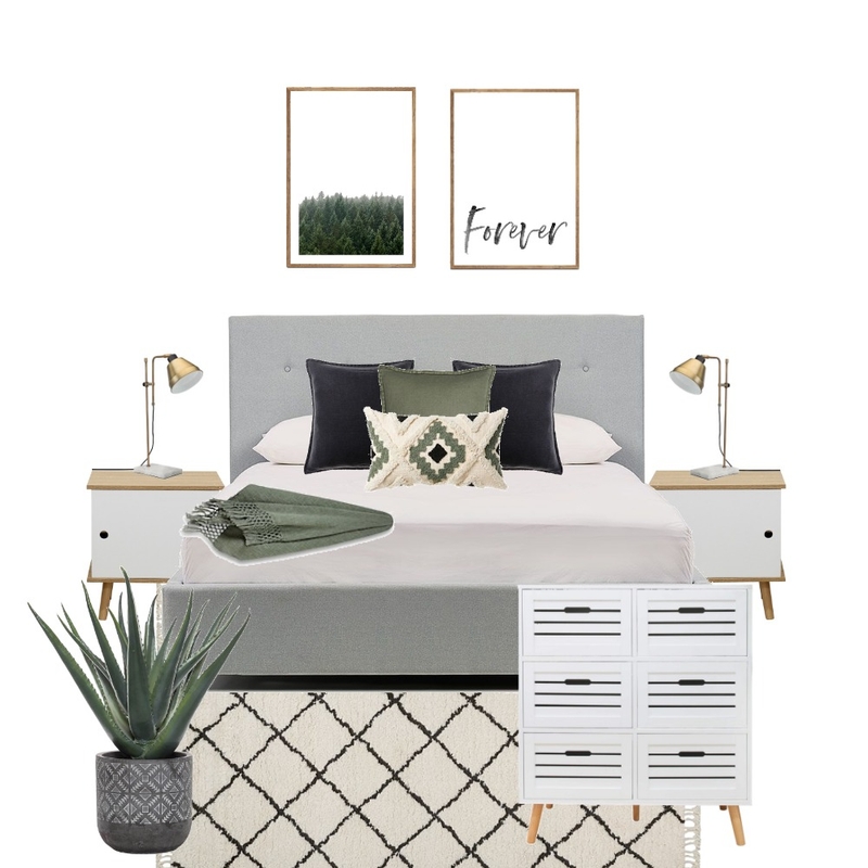 Johnsonville Town House Bedroom Mood Board by Maven Interior Design on Style Sourcebook
