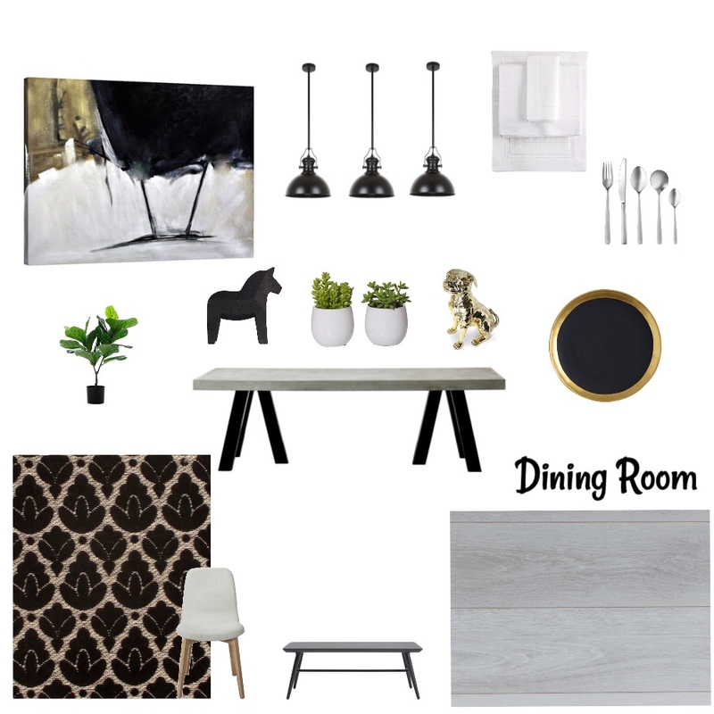 Dining Room Mood Board Mood Board by sxmmxrsh on Style Sourcebook