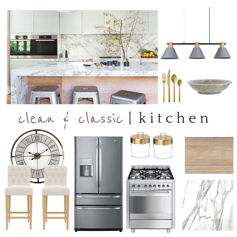 kitchen Mood Board by tylafeegs98 on Style Sourcebook