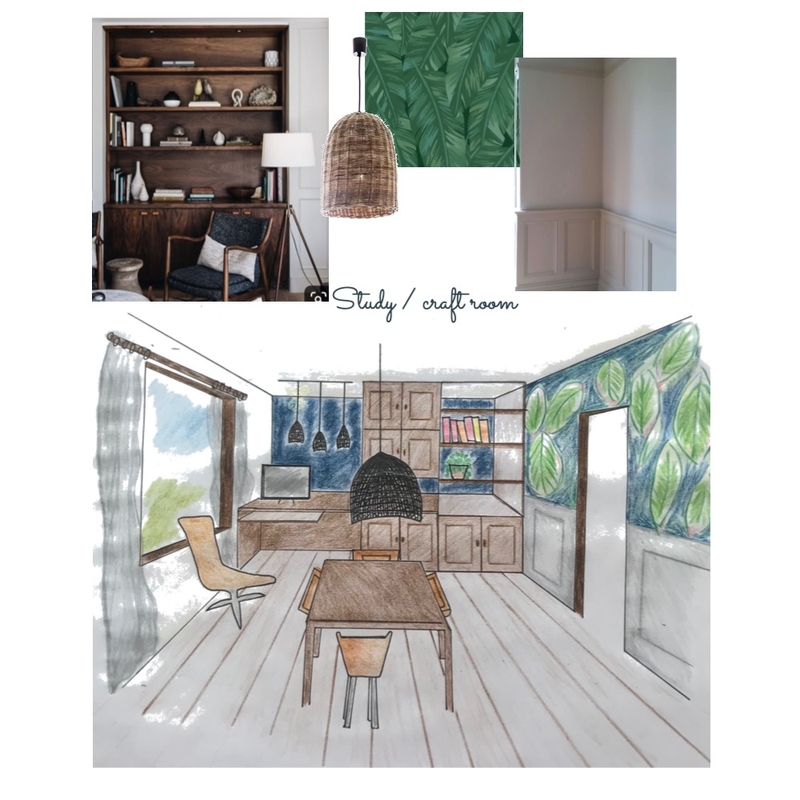 study / craft room Mood Board by chanelpestana on Style Sourcebook