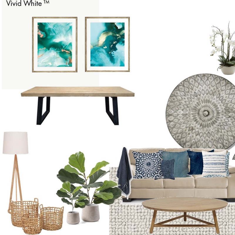 Blue green neutral lounge Mood Board by Nicole_Peters_Style on Style Sourcebook