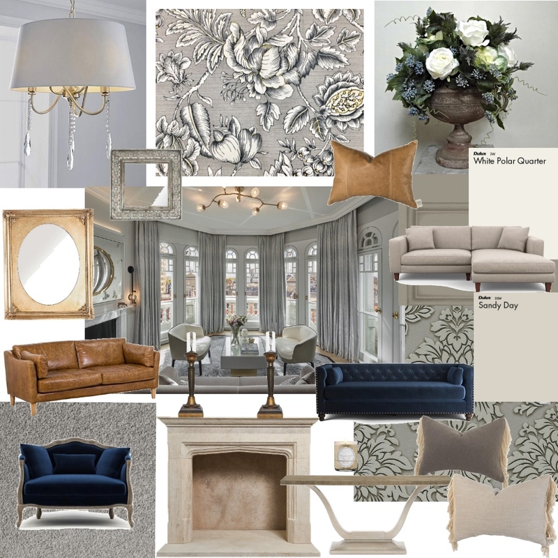 Living Room Mood Board Mood Board by Kez on Style Sourcebook