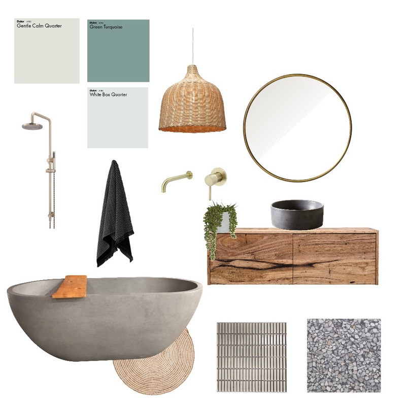 Bathroom Mood Board by TheSimpleStyle on Style Sourcebook