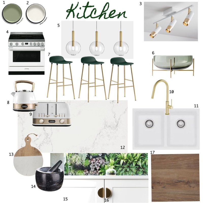 Kitchen Mood Board by Mood Indigo Styling on Style Sourcebook
