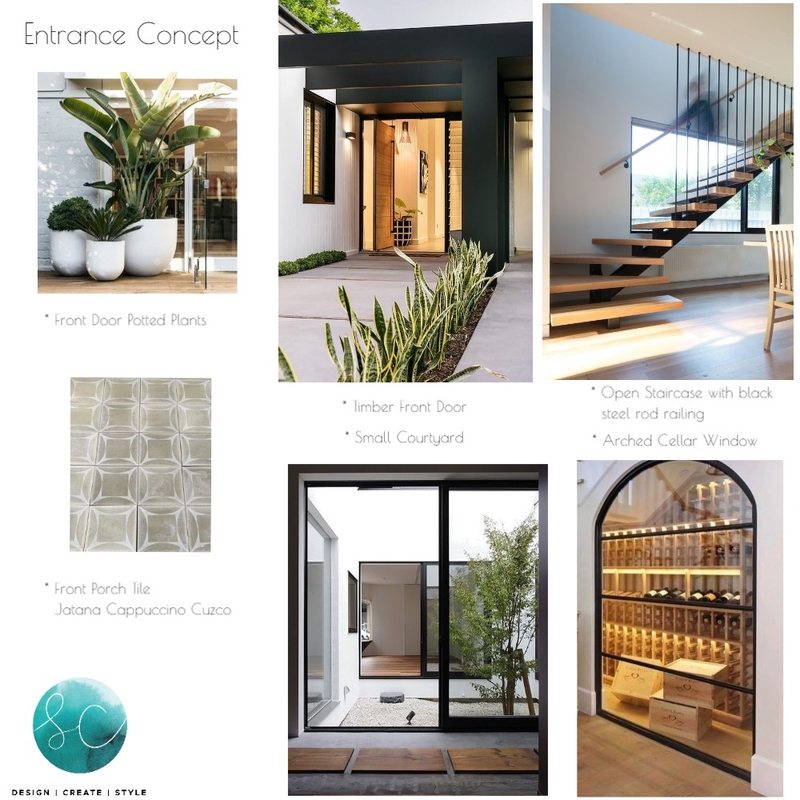 Front Entrance Concept Mood Board by Sara Campbell on Style Sourcebook