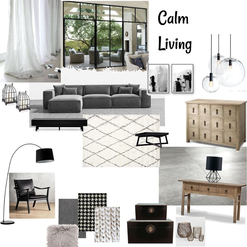 Living Room mood board Mood Board by Nira on Style Sourcebook