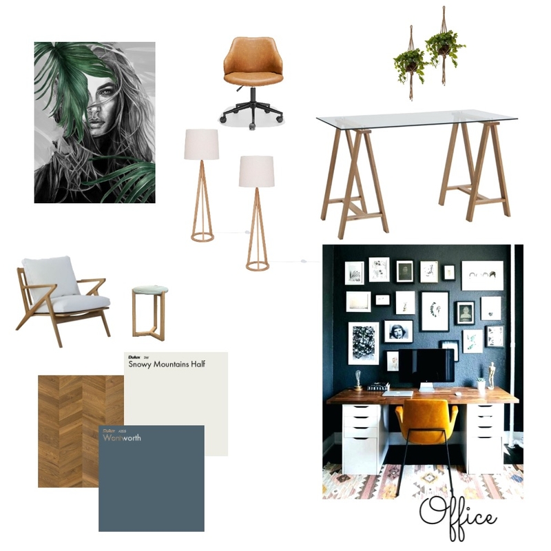 Module 9 Office Mood Board by emmacomley on Style Sourcebook