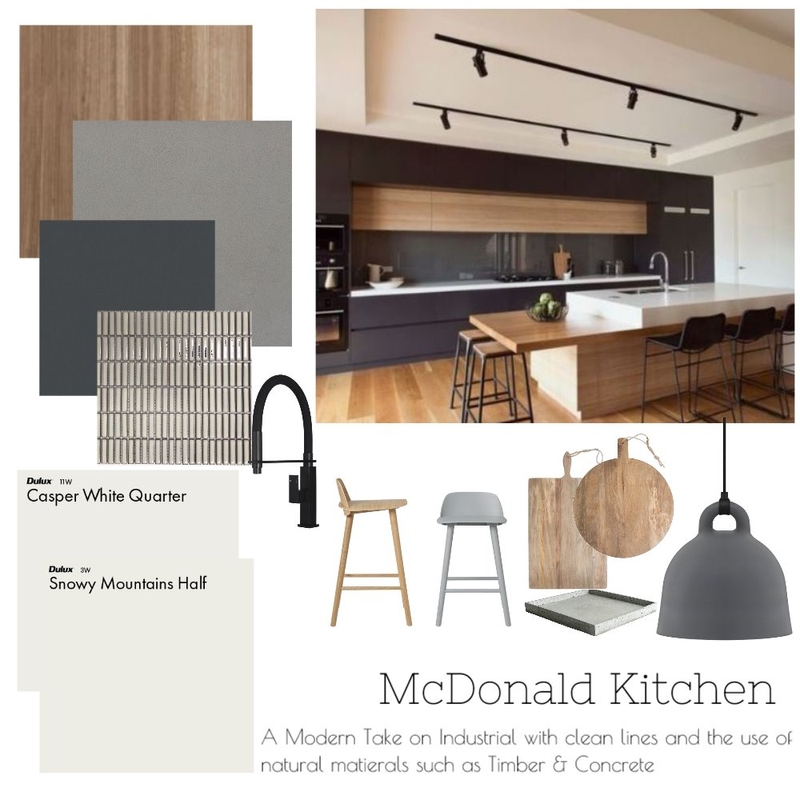 Mcdonald Kitchen Mood Board by Tlamb on Style Sourcebook
