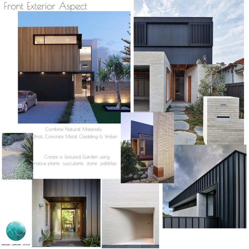 Front Exterior Aspect Mood Board by Sara Campbell on Style Sourcebook