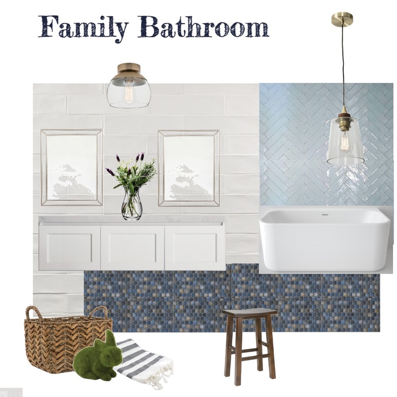 Family Bathroom v3 Mood Board by aphraell on Style Sourcebook