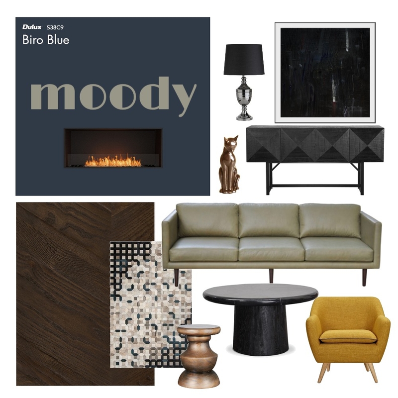 Moody Sitting Room Mood Board by Choices Flooring on Style Sourcebook
