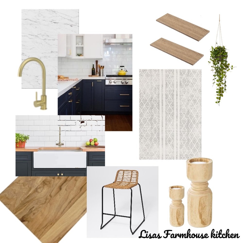 farmhouse kitchen Mood Board by interiorsbymell on Style Sourcebook