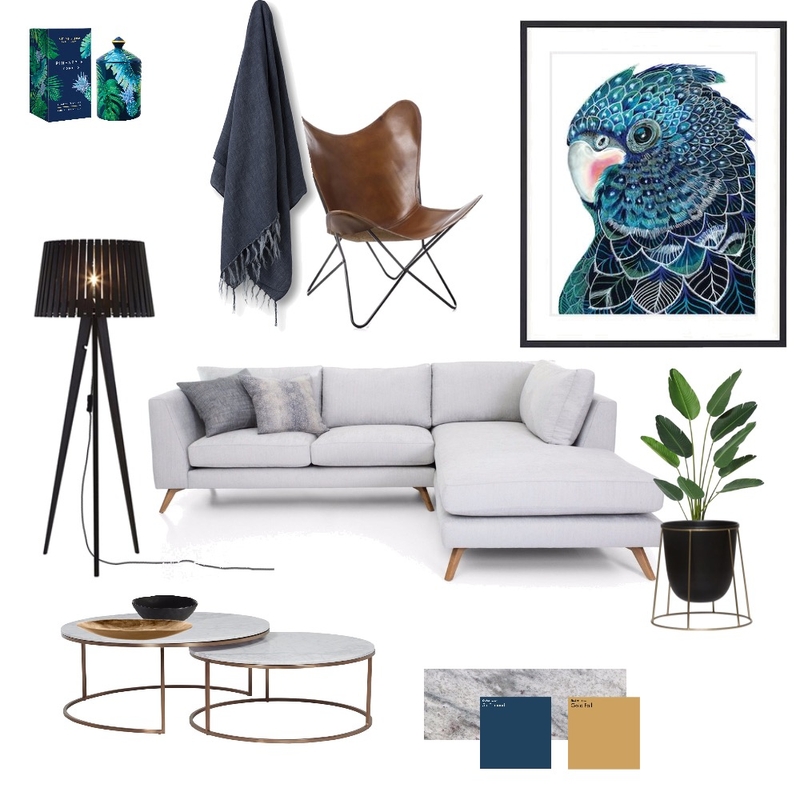 Luxe Living Room Mood Board by NatashaChristopoulos on Style Sourcebook