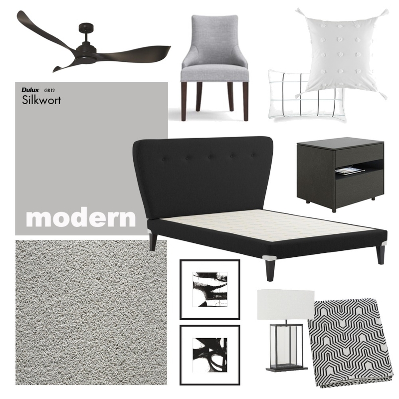 Modern/Sleek Bedroom Mood Board by Choices Flooring on Style Sourcebook