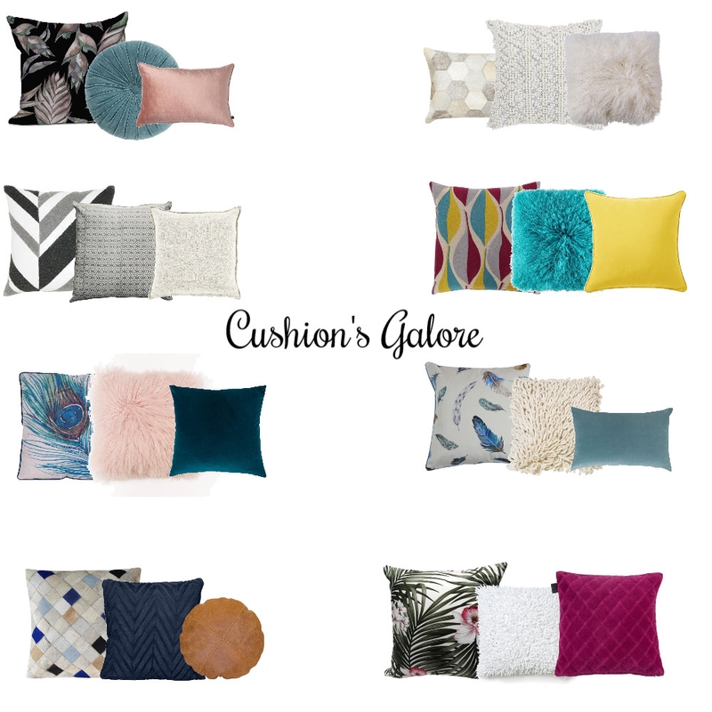 Cushions Galore Mood Board by Breezy Interiors on Style Sourcebook