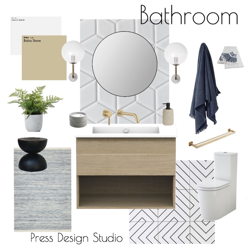Bathroom Mood Board by RPressDesign on Style Sourcebook