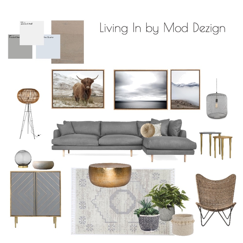 Living In by Mod Dezign Mood Board by MODDEZIGN on Style Sourcebook