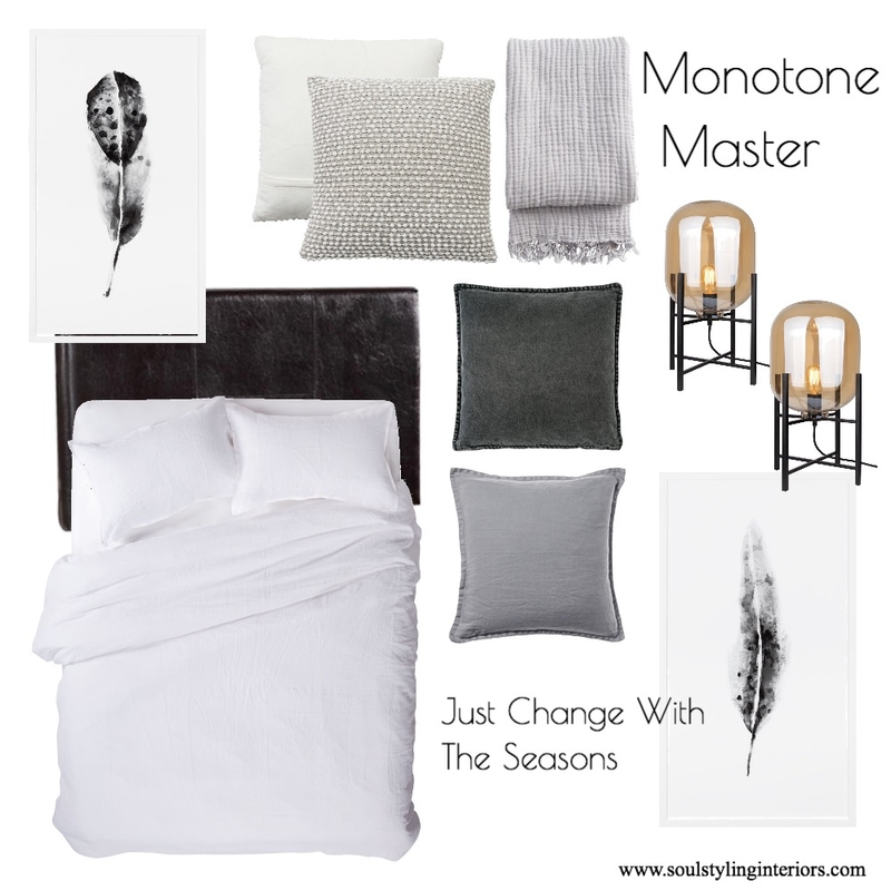 Monotone Master Mood Board by Krysti-glory90 on Style Sourcebook