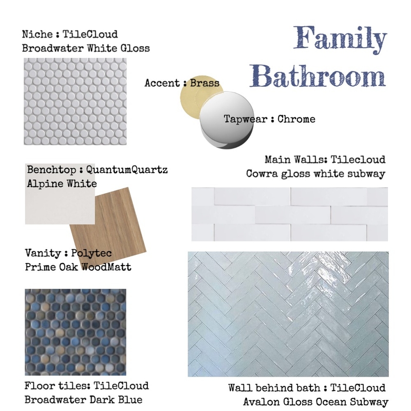 Family bathroom selections Mood Board by aphraell on Style Sourcebook