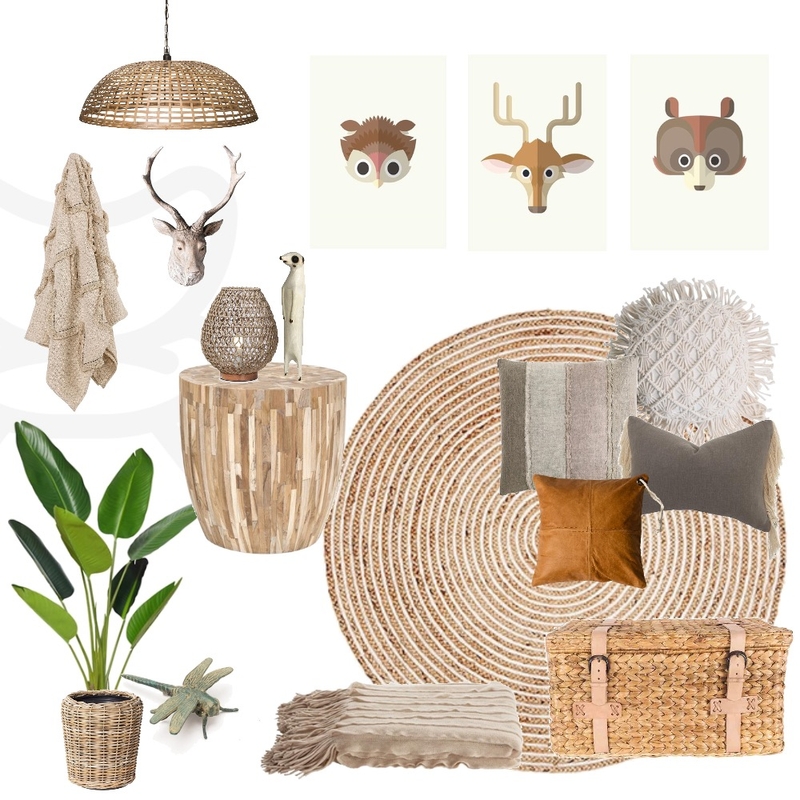 Boys Forest Bedroom Mood Board by My Interior Stylist on Style Sourcebook