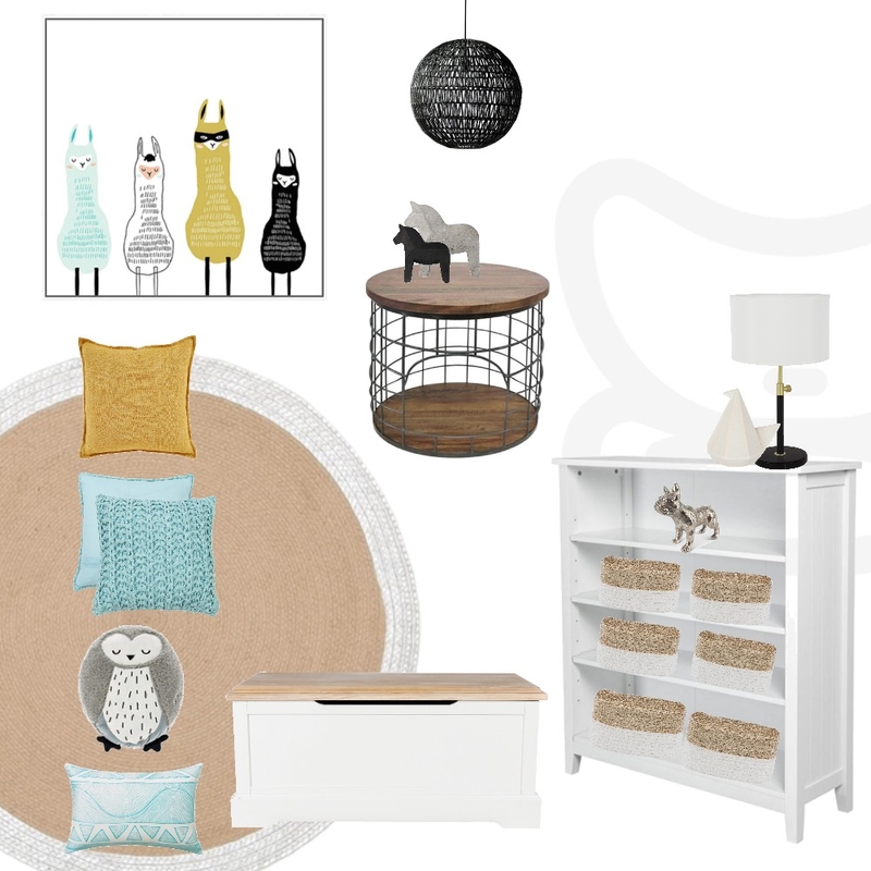 Kids Lama Bedroom Mood Board by My Interior Stylist on Style Sourcebook