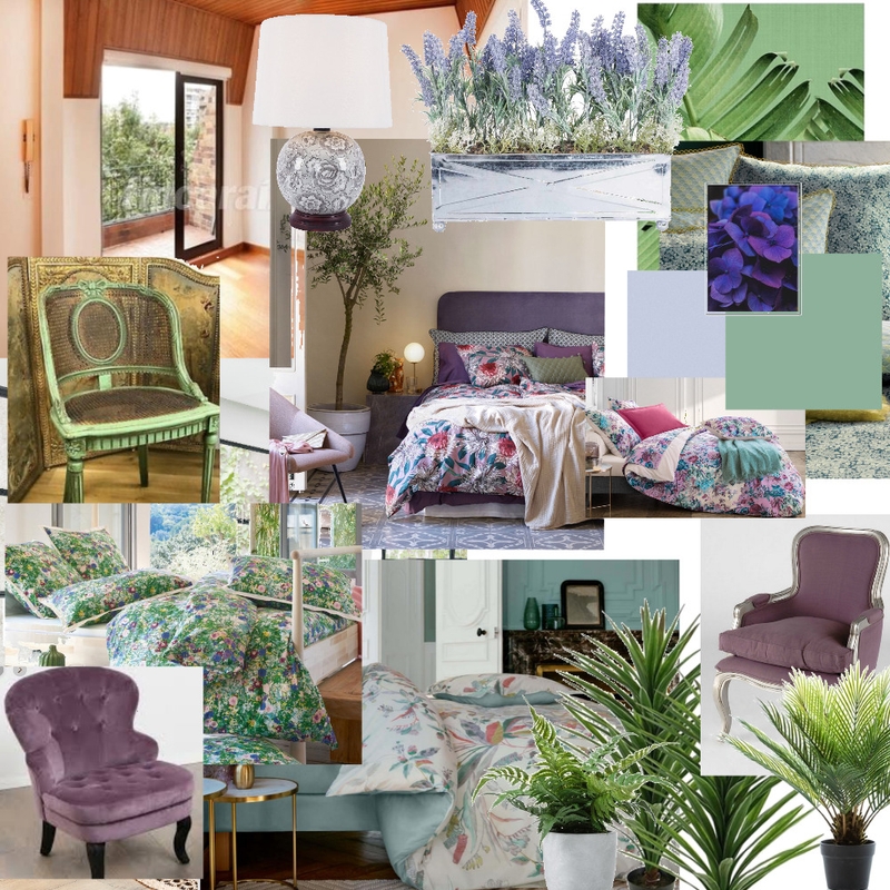 chambre Edith lavande vert Mood Board by EdithG on Style Sourcebook