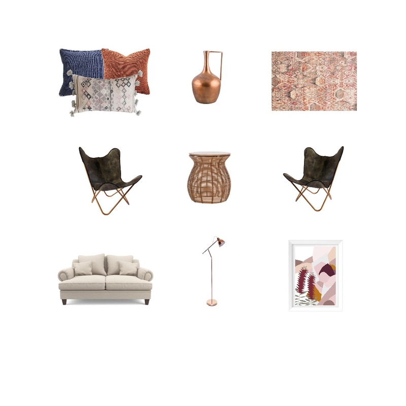 Boho living Mood Board by Blitzk on Style Sourcebook