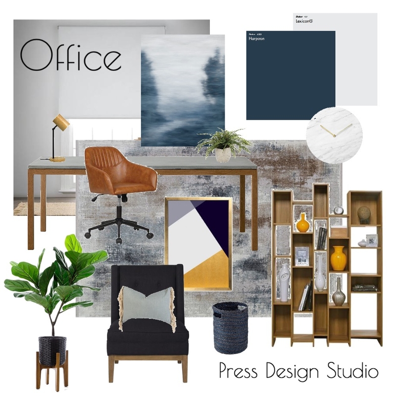 Office Mood Board by RPressDesign on Style Sourcebook