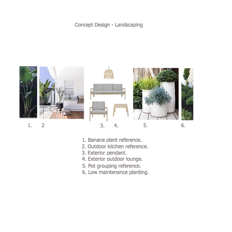 Exterior landscaping Mood Board by Emerald Pear  on Style Sourcebook