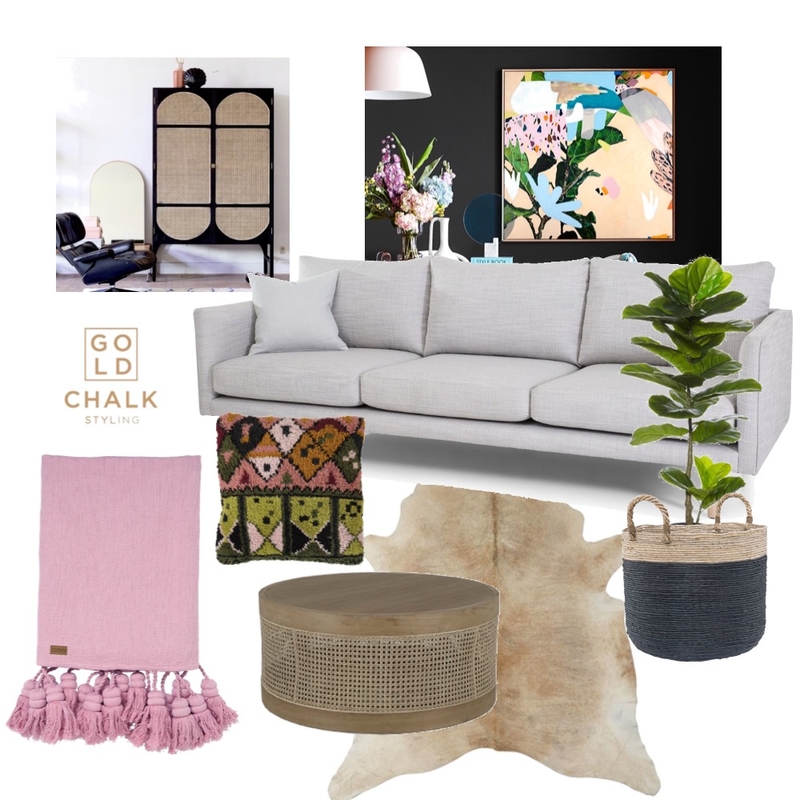 Martha’s living Mood Board by Kylie Tyrrell on Style Sourcebook