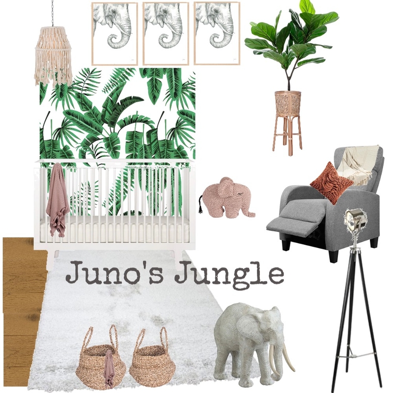 Juno's Jungle Nursery Mood Board by SingaRose on Style Sourcebook