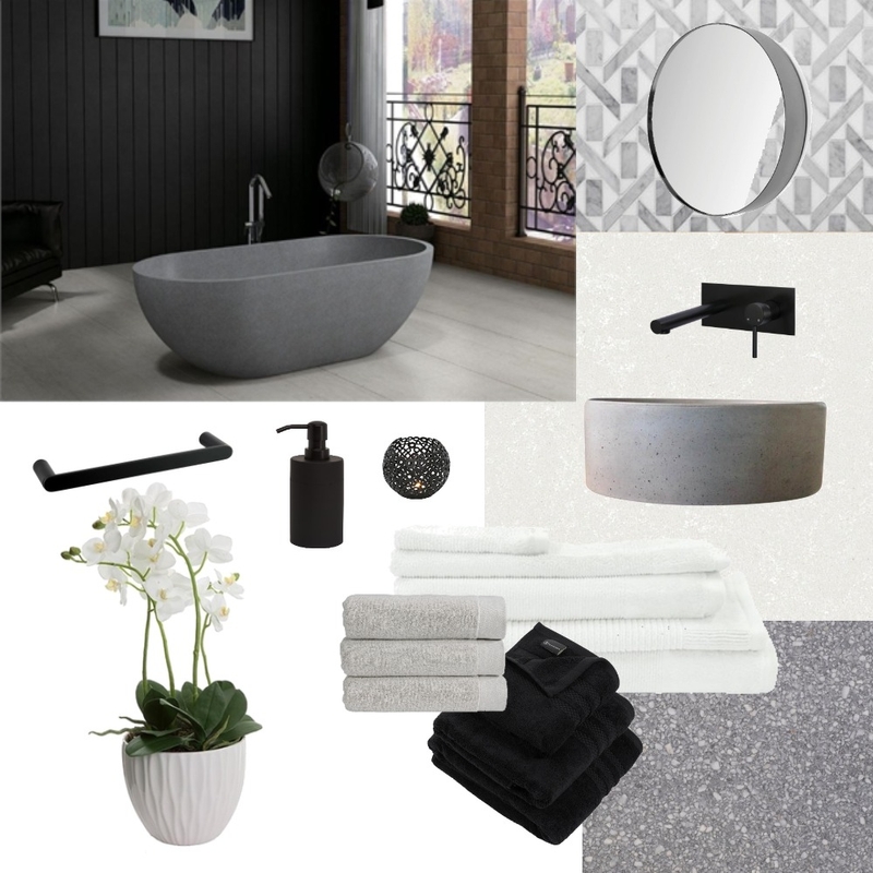 Bathroom In Grey Mood Board by Jo Laidlow on Style Sourcebook
