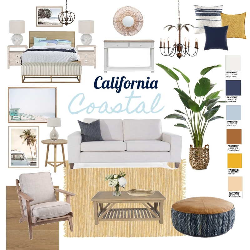 CALIFORNIA COASTAL MOODBOARD Mood Board by Iahmazing on Style Sourcebook