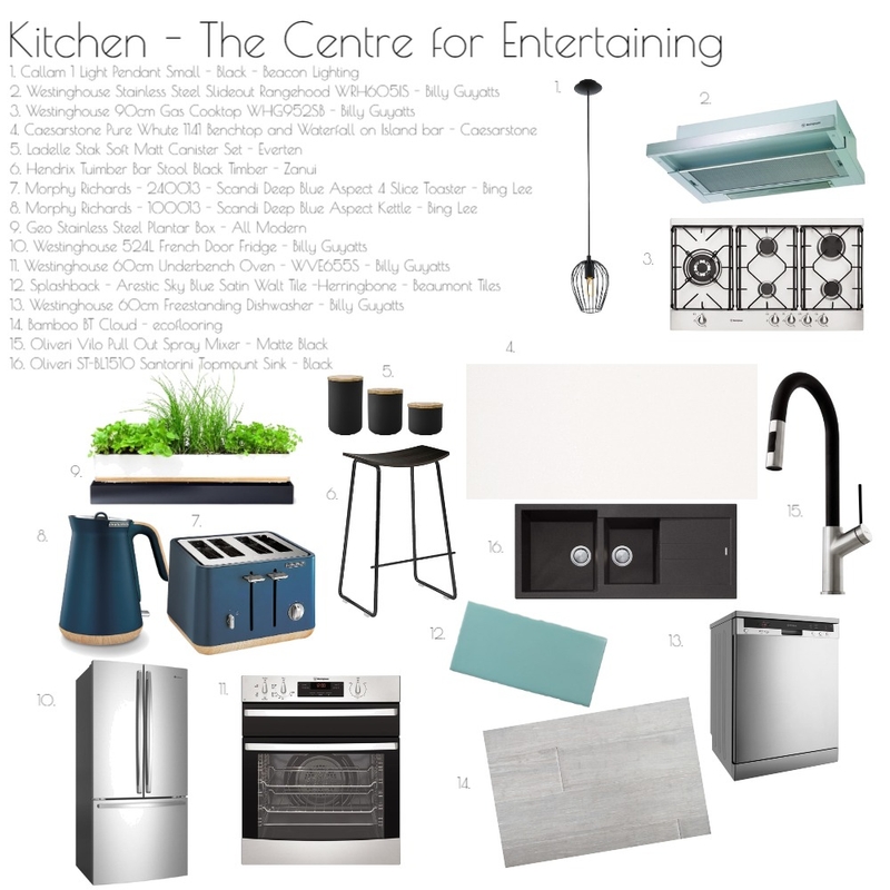 Kitchen Mood Board by brittanydoueihi on Style Sourcebook