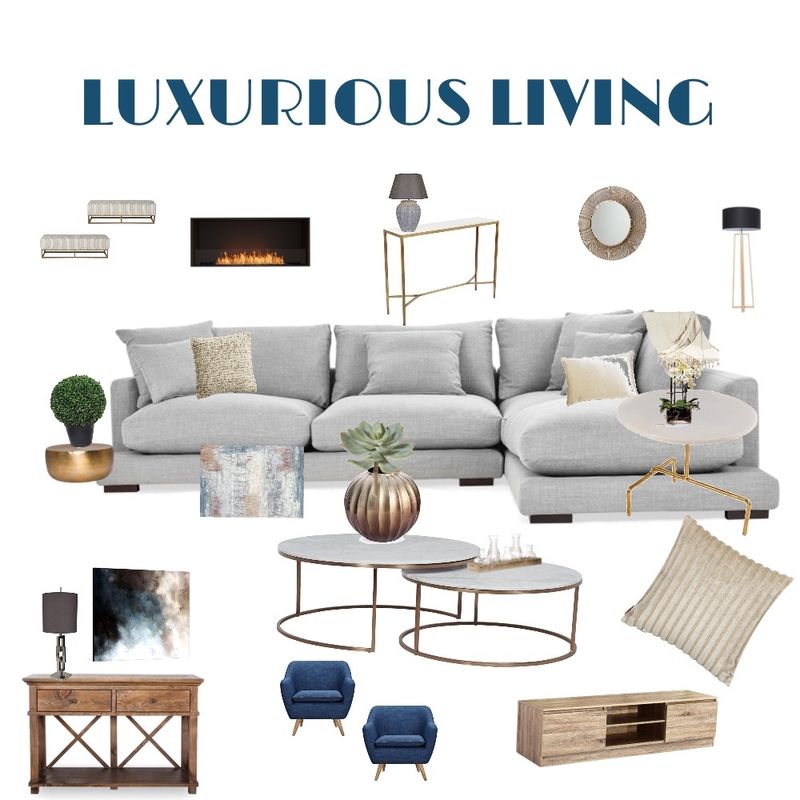 Living room Mood Board by MariaAnthopoulos on Style Sourcebook