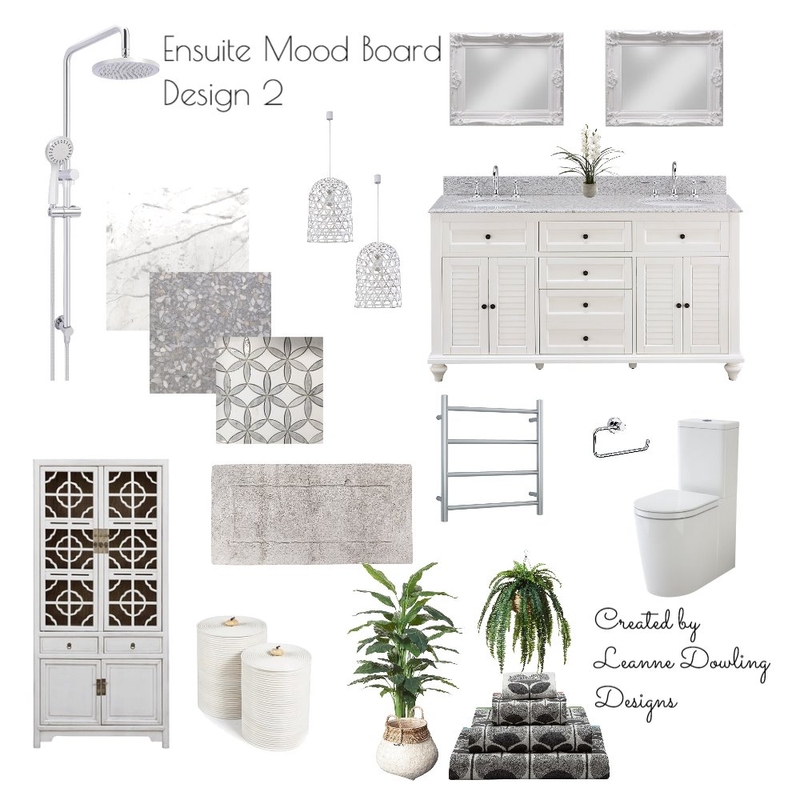 Master ensuite design 1 Mood Board by leannedowling on Style Sourcebook