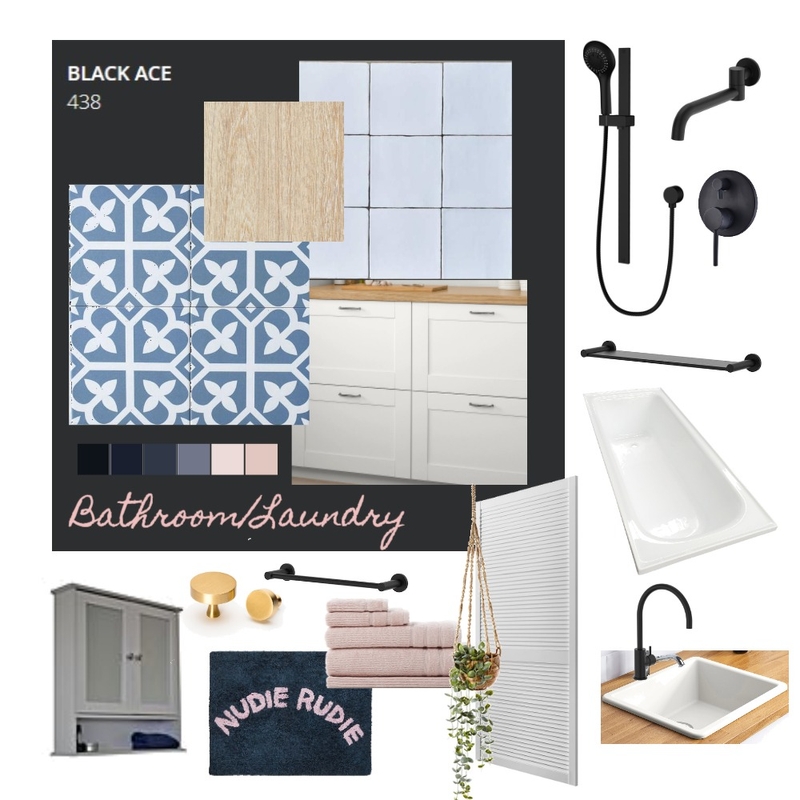 Bathroom/Laundry Reno Mood Board by lizziemercer on Style Sourcebook