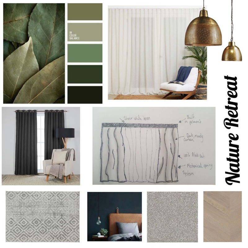 nature retreat final Mood Board by Louisebow on Style Sourcebook