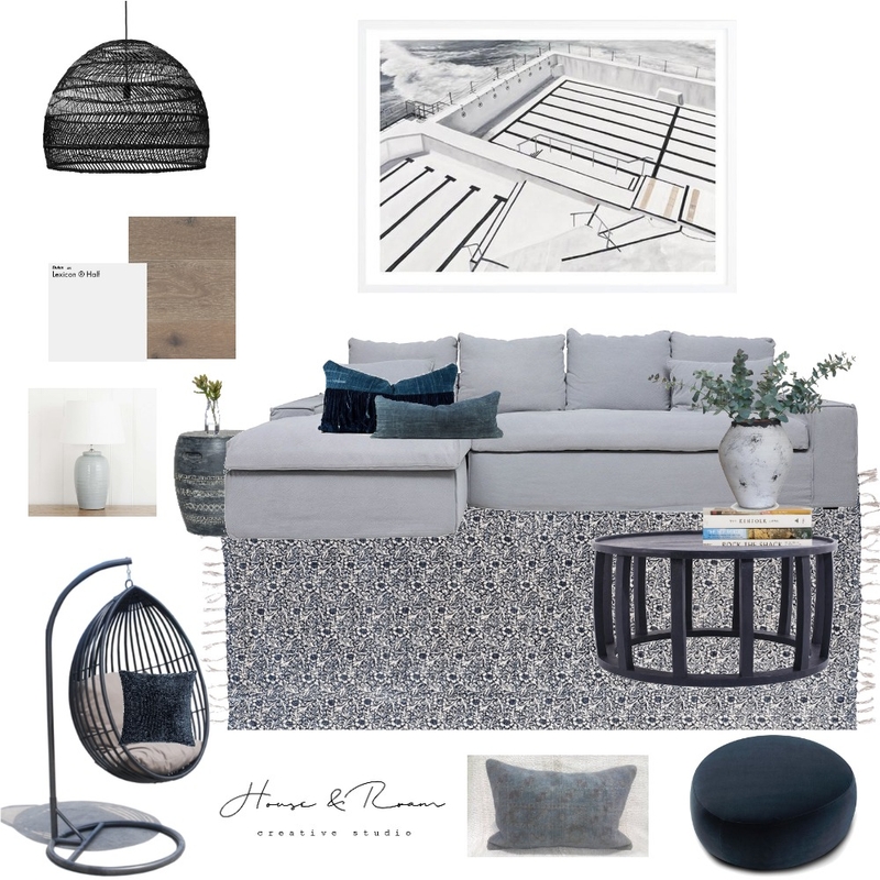 Blue Style Source Mood Board by shelleypfister on Style Sourcebook