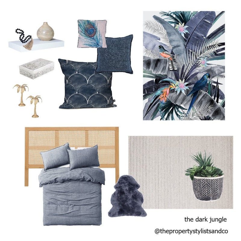 the dark jungle Mood Board by The Property Stylists & Co on Style Sourcebook