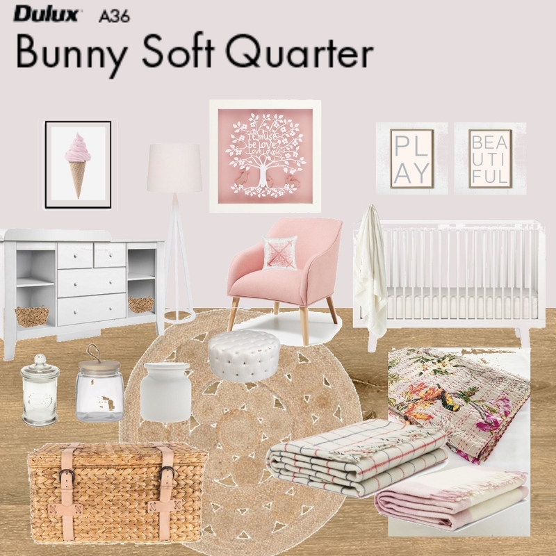 Baby Girls Room Mood Board by Jo Laidlow on Style Sourcebook