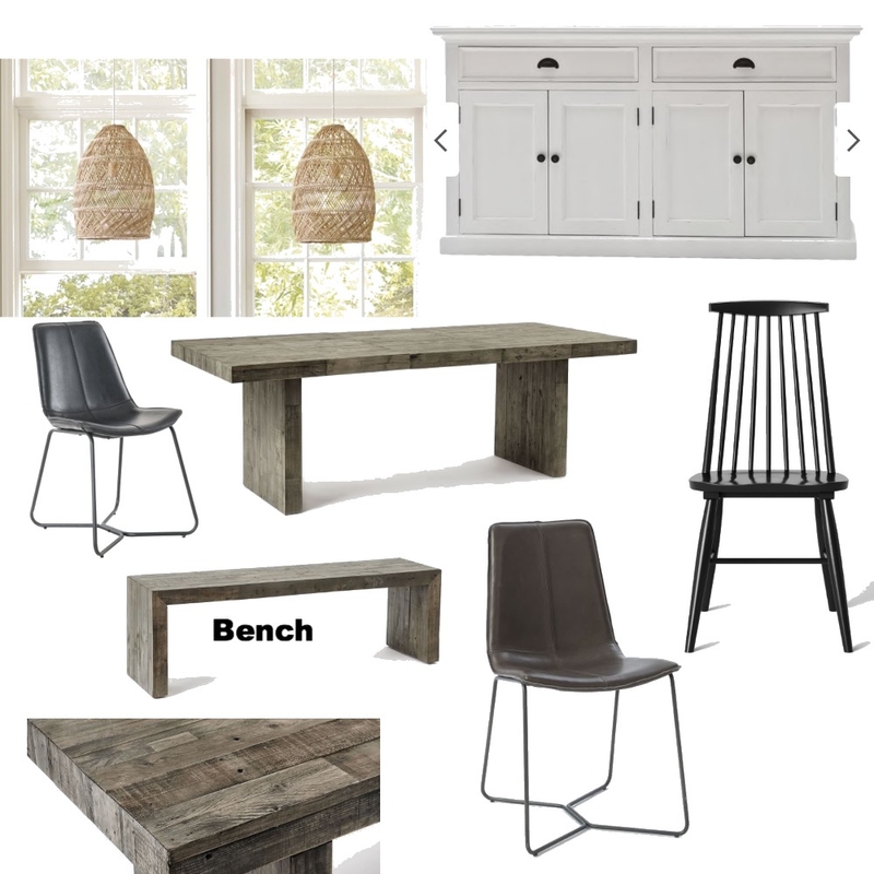 West Elm Stone Gray Table Mood Board by ReStyle on Style Sourcebook