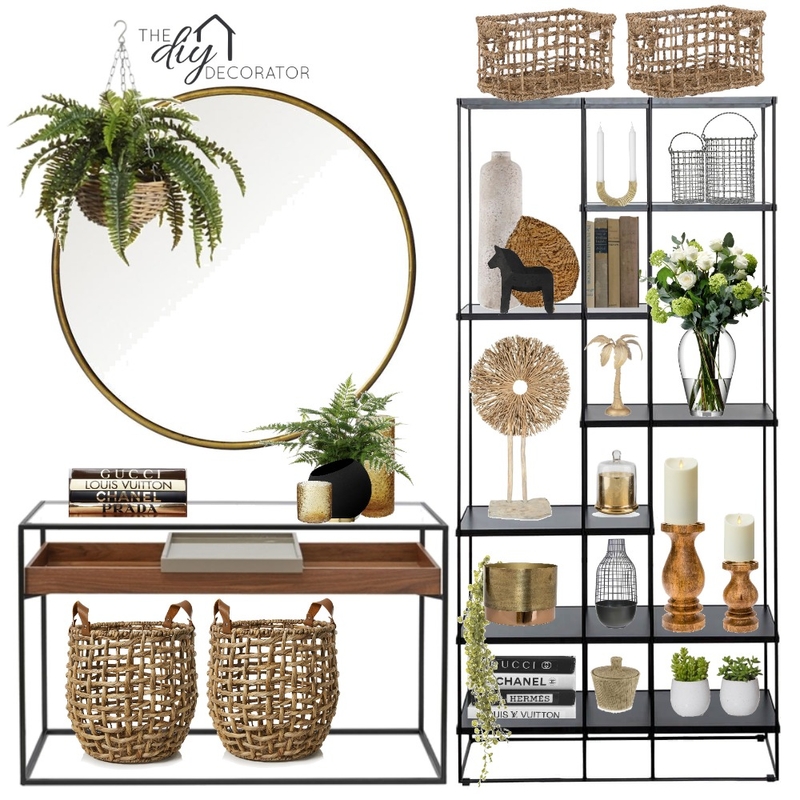 Shelf styling Mood Board by Thediydecorator on Style Sourcebook
