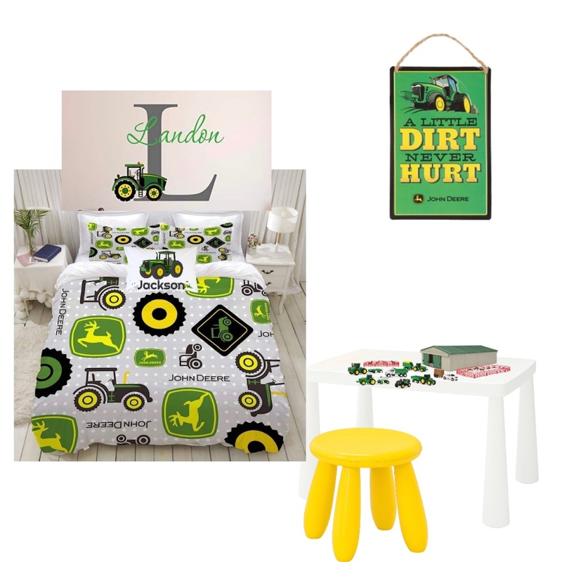 John Deere Room Mood Board by Meyer Studio Designs on Style Sourcebook