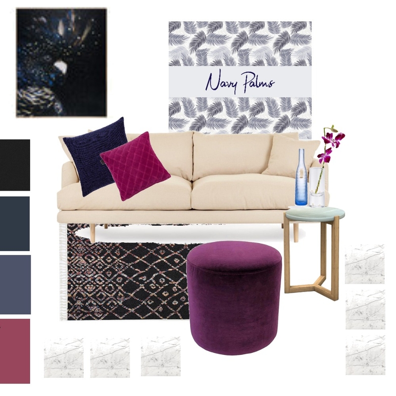 Sadia Mood Board by Rebecca White Style on Style Sourcebook